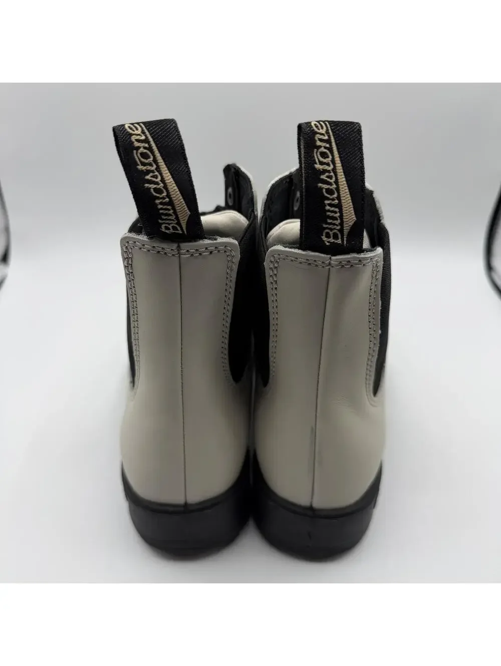 Blundstone 2324 Originals Lace Up Leather Chelsea Boots Oat Women Size 6 - Picture 3 of 11